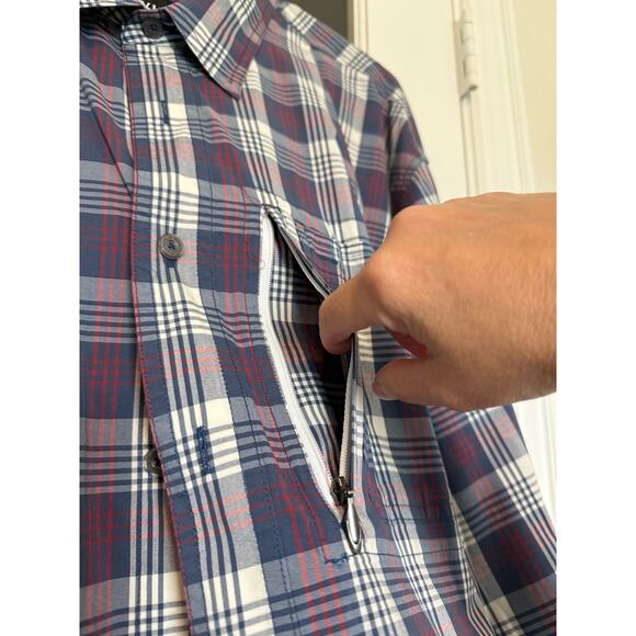 Orvis Men's Active Fit Long sleeve plaid Button Down Shirt XL - Picture 4 of 6